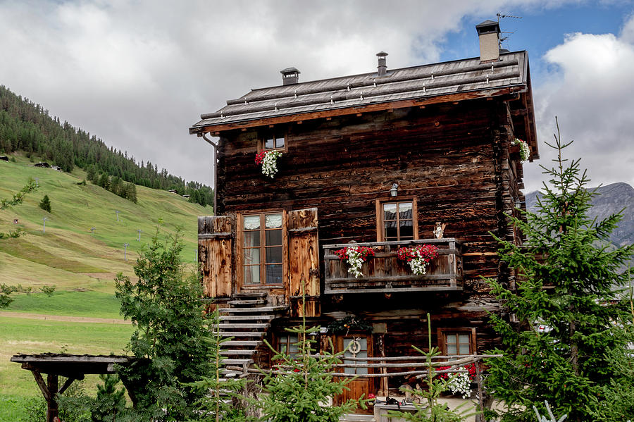 Traditional wooden house Photograph by Wolfgang Stocker