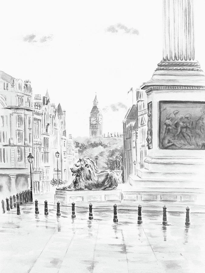 Trafalgar Square II by Elizabeth Lock Trafalgar Square II by Elizabeth Lock