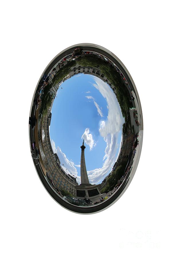 Trafalgar Square Oval Photograph by Roger Lighterness