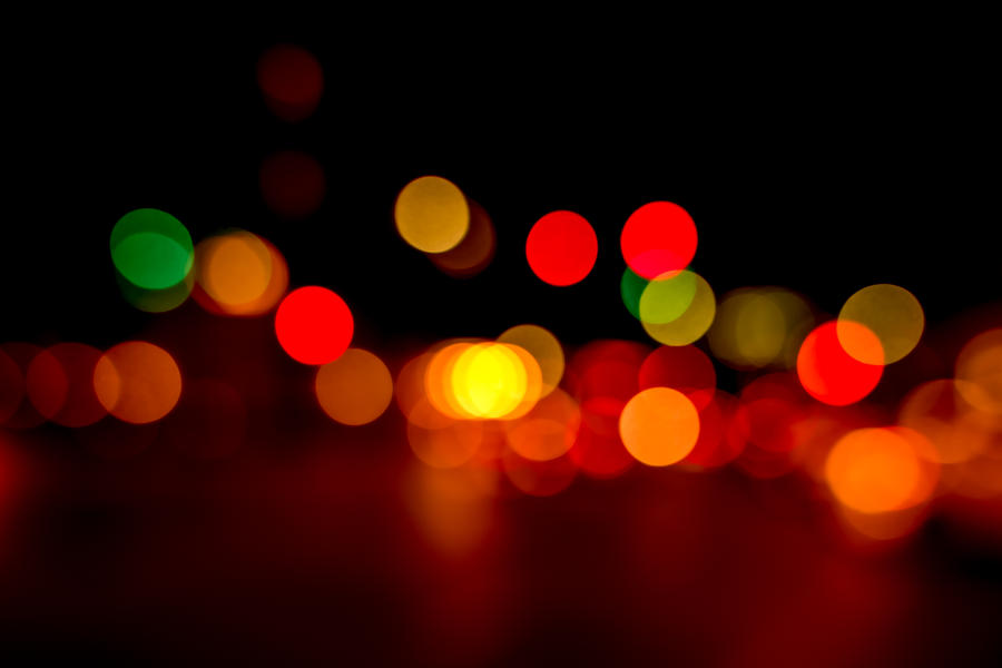 Abstract Photograph - Traffic Lights Number 8 by Steve Gadomski