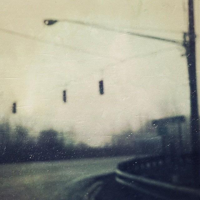 Lights Photograph - Traffic Lights Shrouded In by Zairia Miller