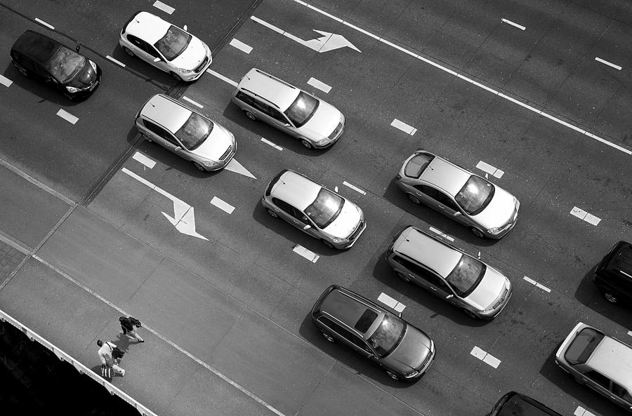 Traffic Photograph by Marc Apers