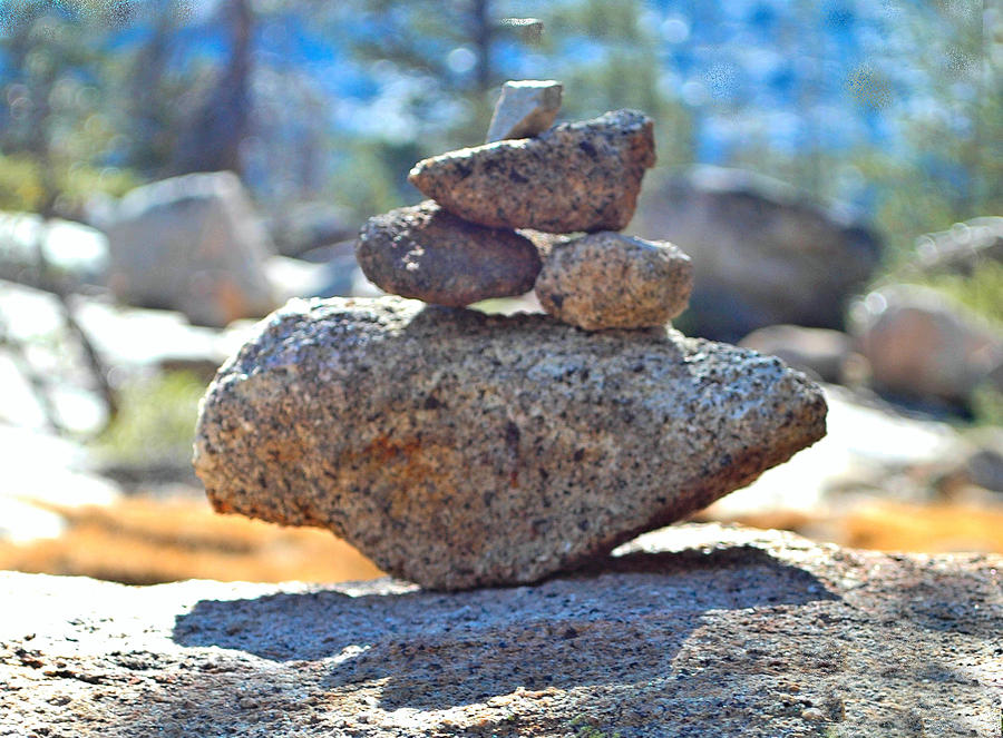 Trail Guide Rocks Photograph by Josephine Buschman