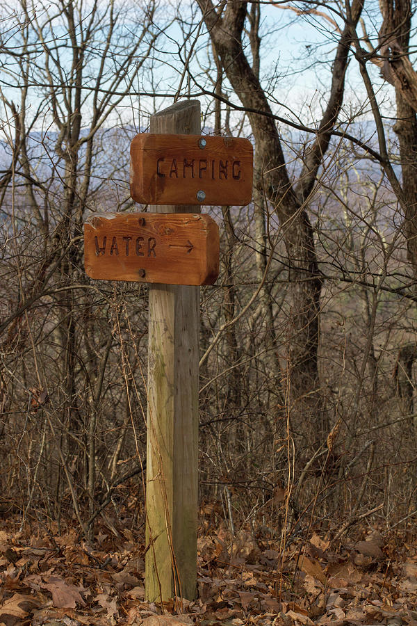Trail Sign #1 Photograph by Paul Rebmann
