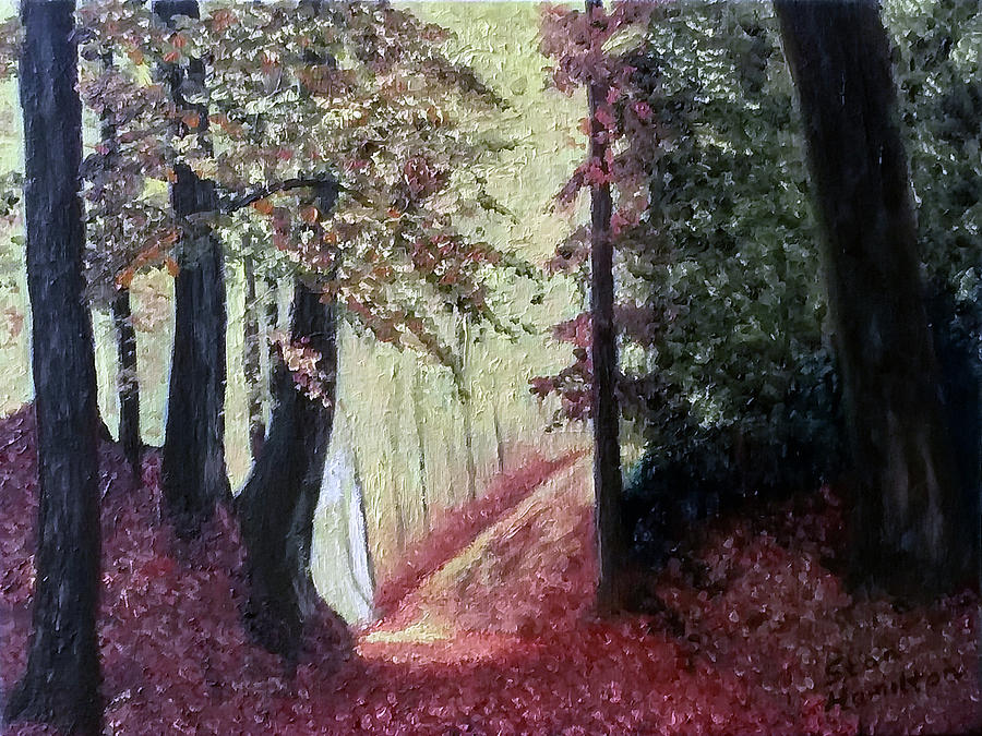 Trail Painting by Stan Hamilton
