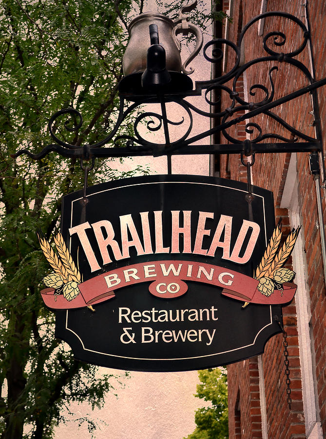 Beer Photograph - Trailhead Brewing Company by Deena Stoddard