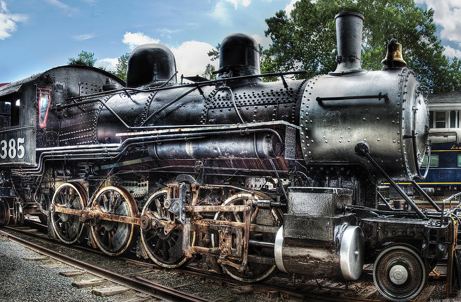 Train - Engine - 385 - Baldwin 2-8-0 Consolidation Locomotive ...