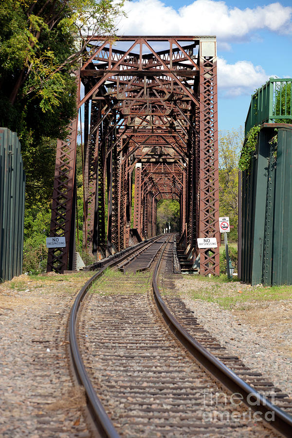 Train Bridge Photograph by Anthony Totah