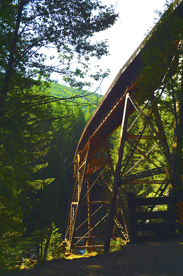 Train Bridge Photograph