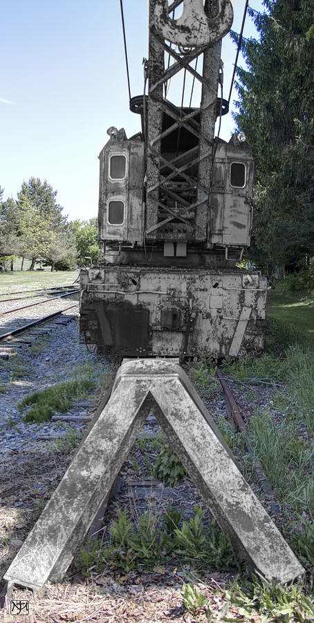 Train Crane 1 Photograph by John Meader