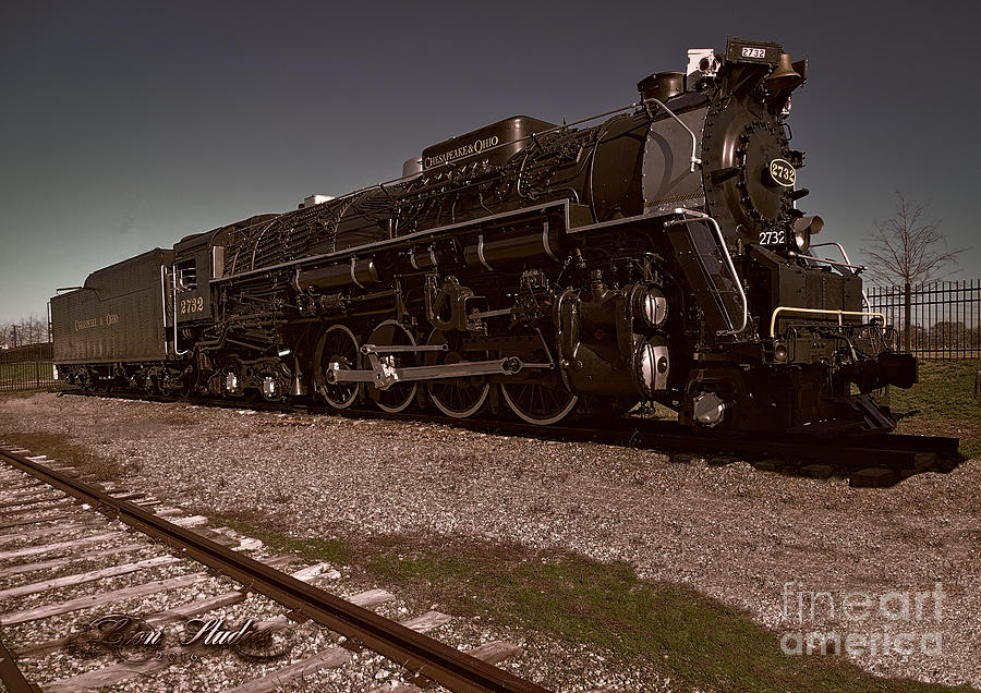 Train Engine # 2732 Photograph by Melissa Messick