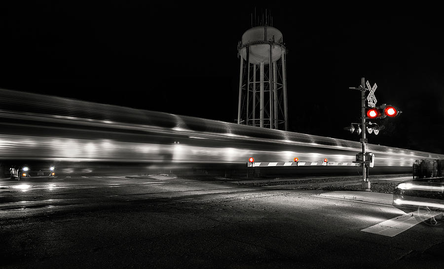 Train Flashing Photograph by Art Cole