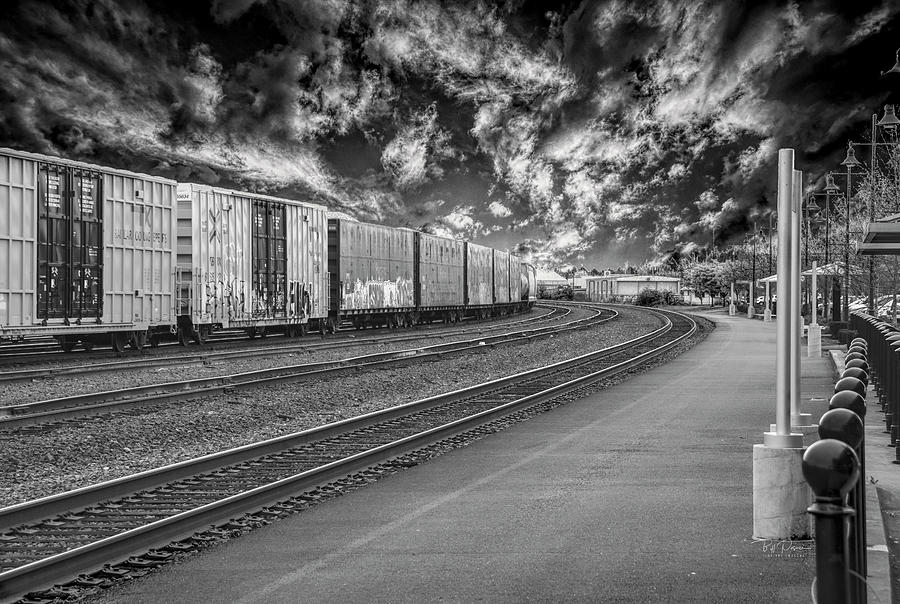 Train Horizon Photograph by Bill Posner
