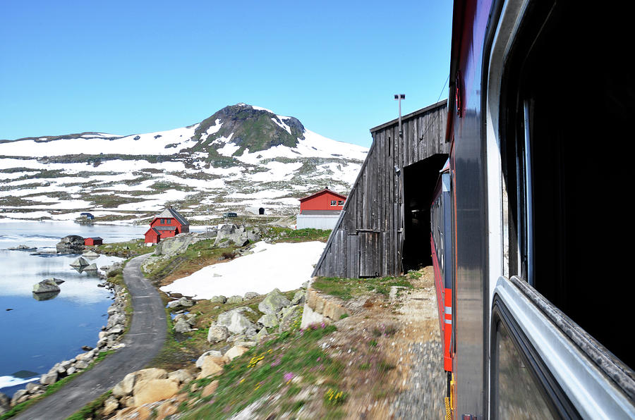 Train in Norway Photograph by Dutourdumonde Photography