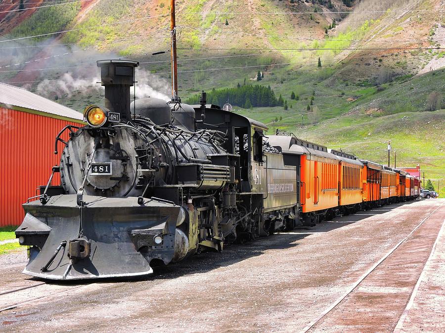 Train in Silverton Photograph by Connor Beekman