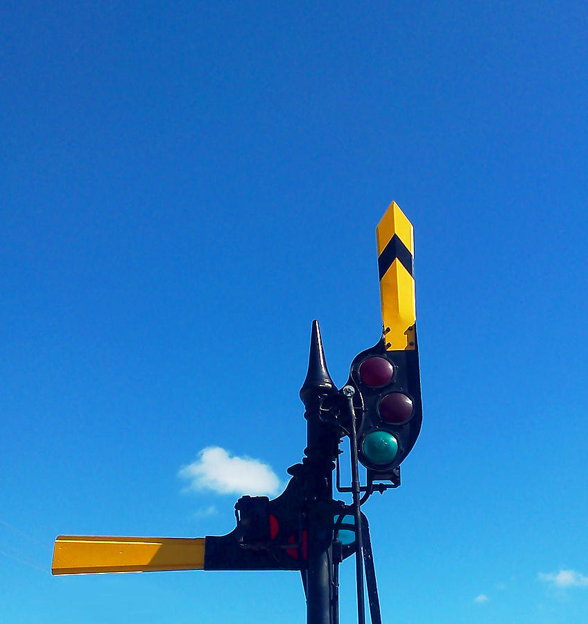 Train Order Signal #1 Photograph by Pat Turner | Fine Art America