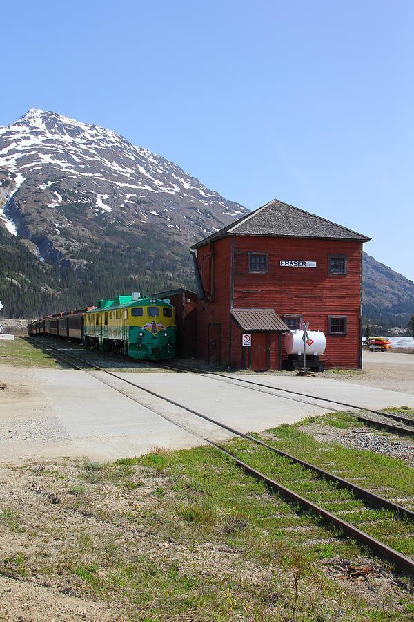 Train Station, Fraser BC Photograph by Beth Russell - Fine Art America