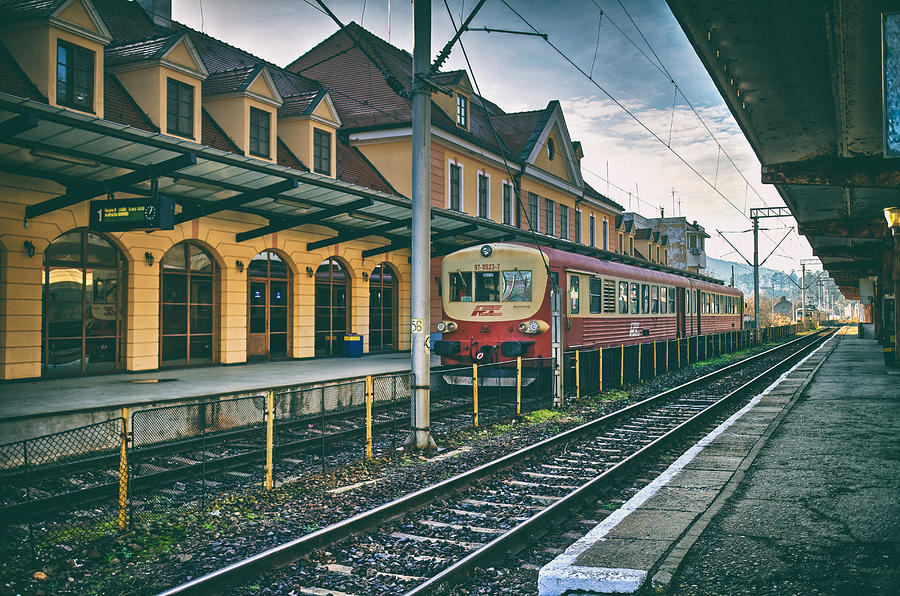 Train Station Sighisoara Photograph by Adam Rainoff