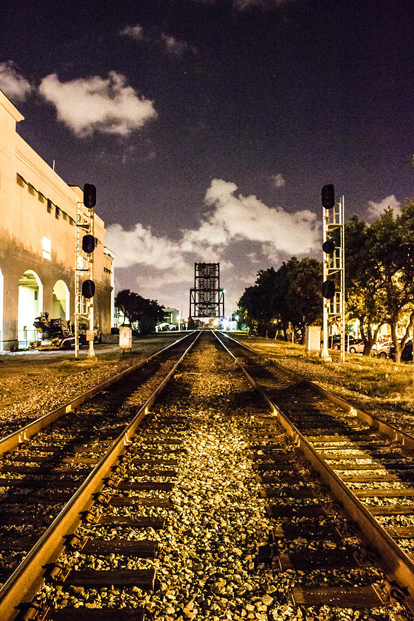 Train Tracks Photograph by Mike Dunn