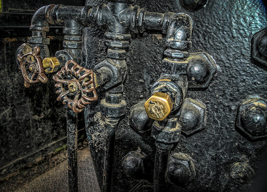 Train Valves  Photograph by Bill Posner