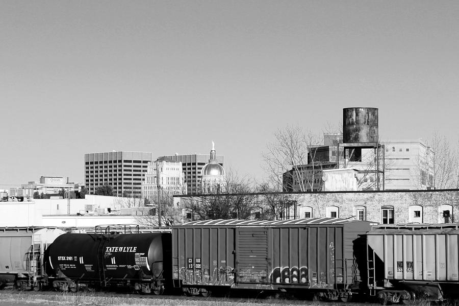 Train Yard 3 Photograph by Robert Wilder Jr