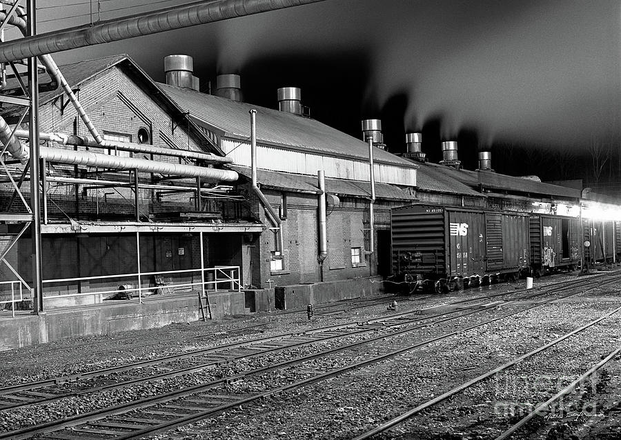 Train Yard Photograph by Matthew Turlington