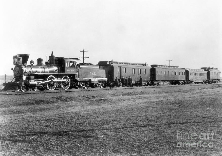 Trains, U.s.a Photograph by Granger