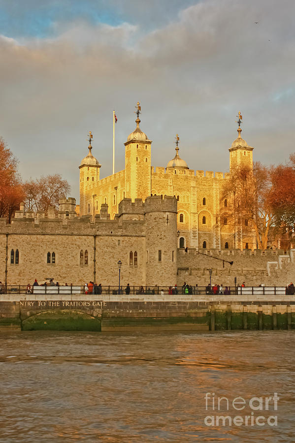 London Photograph - Traitors Gate Tower of London by Terri Waters