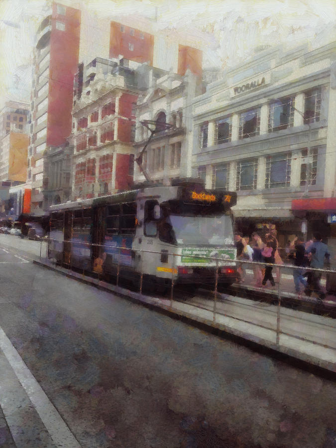 Tram in Melbourne Photograph by Ashish Agarwal
