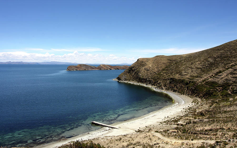 Tranquil Bay - Lake Titicaca Photograph by Aidan Moran