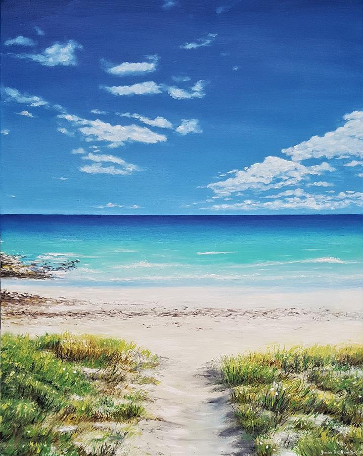 Tranquil Beach Painting