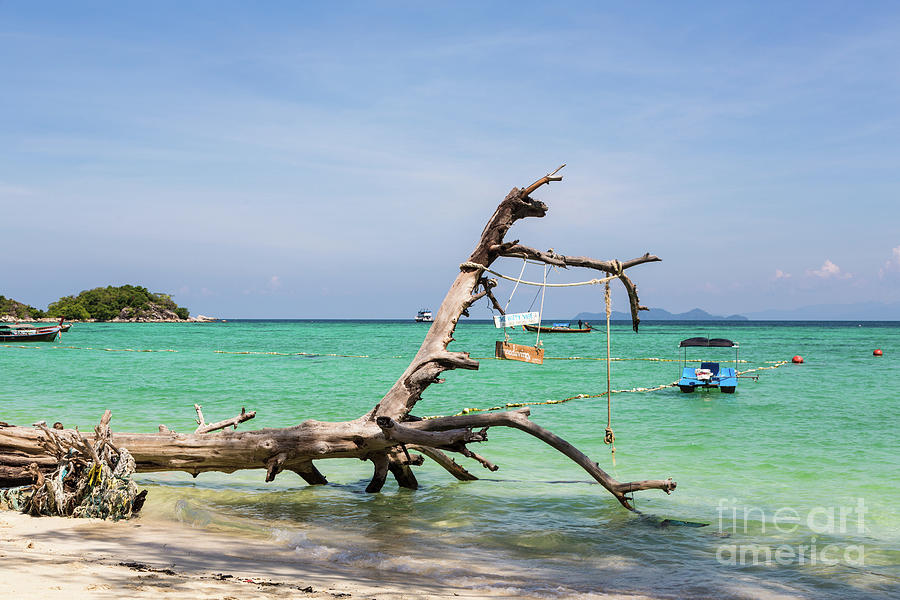 Tranquil beach on Koh Lipe Photograph by Didier Marti