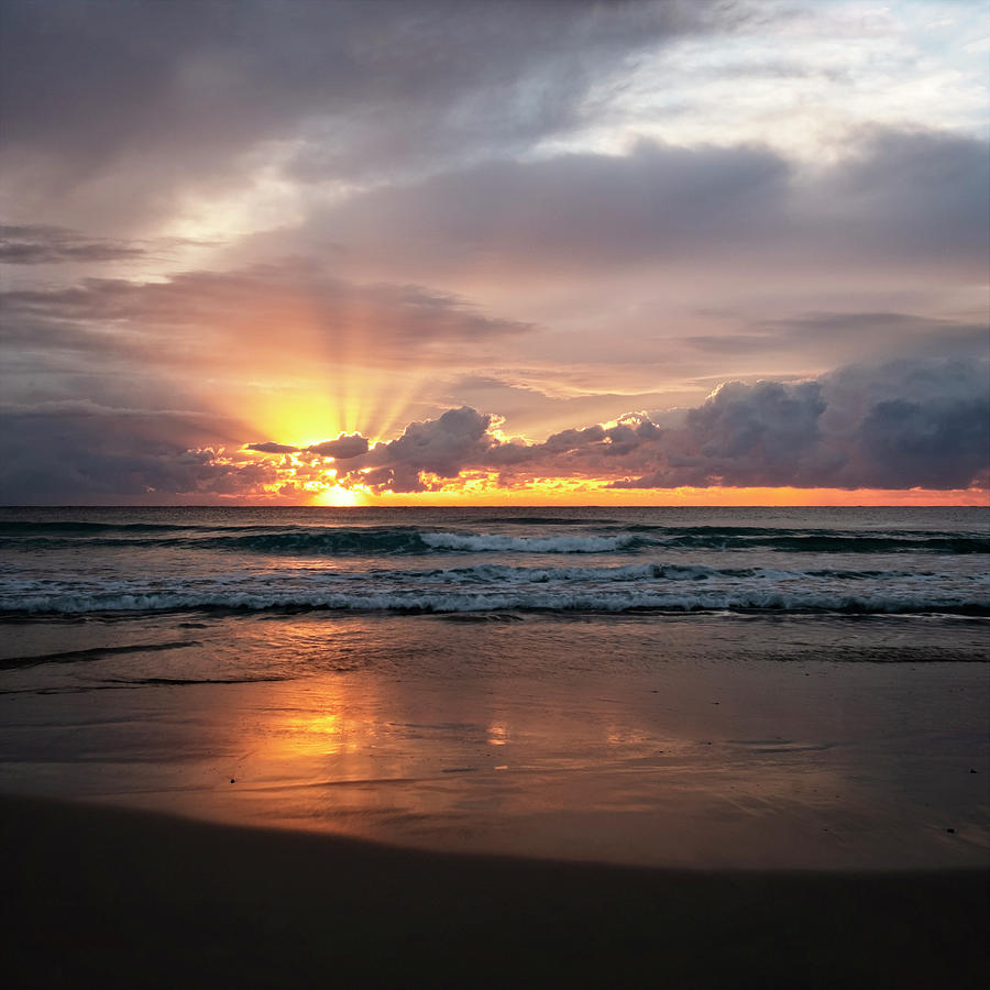 Tranquil Beach Sunrise Photograph by Catherine Reading