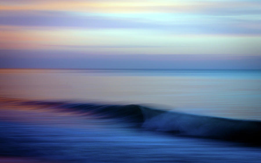 Tranquil Blue Sea Photograph by R Scott Duncan