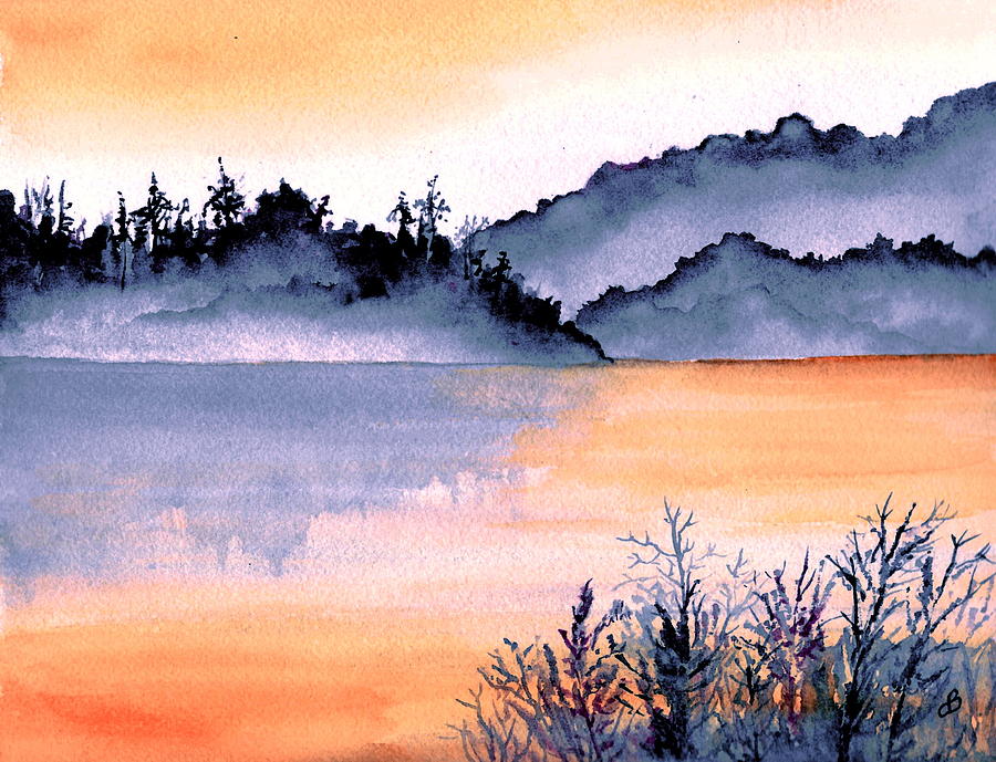 Tranquil Dusk Painting
