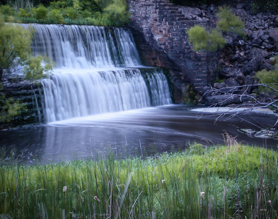 Tranquil Falls Photograph by Steve Marler