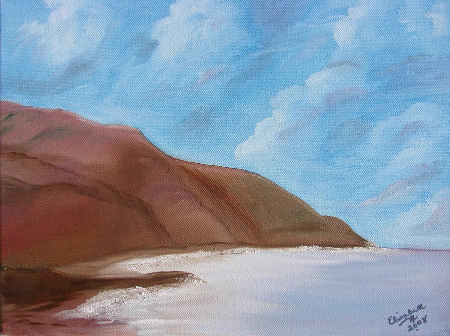Tranquil Ocean Painting by Liz Vernand