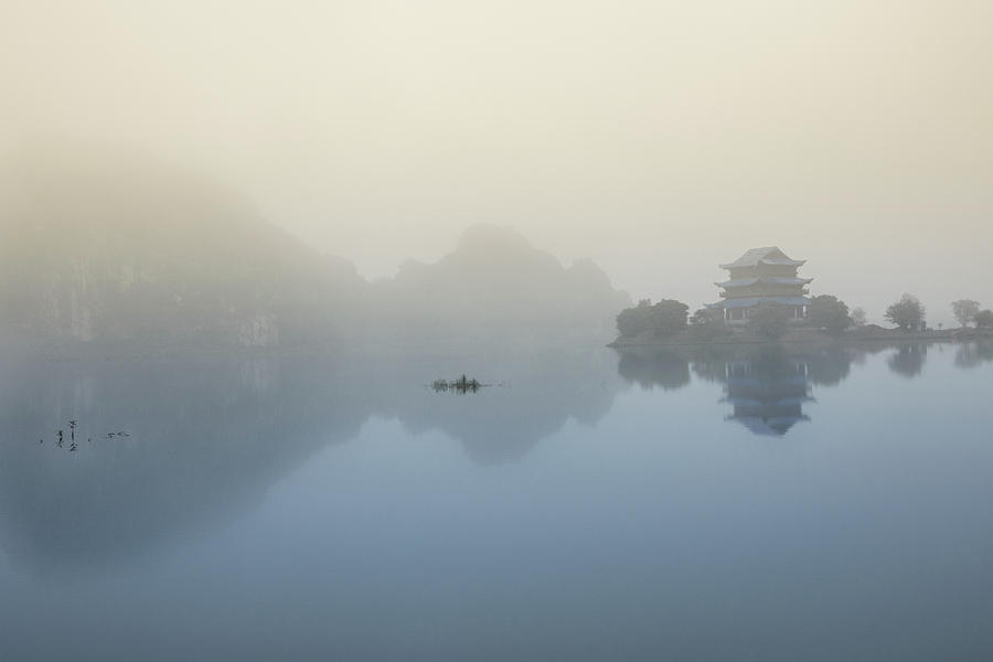 Vietnam - Tranquil pagoda Photograph by Martin Capek
