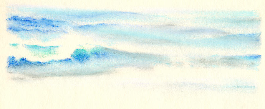 Tranquil Sea Painting by Scott Kirkman