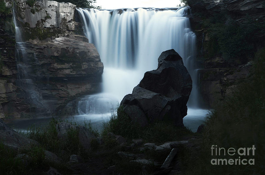 Waterfall Photograph - Tranquil Spaces by Bob Christopher