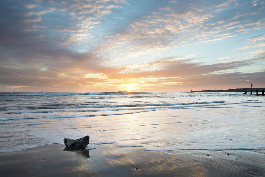 Tranquility at Aberdeen Beach Photograph by Veli Bariskan