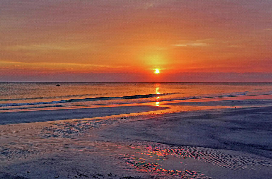 Gulf Of Mexico Photograph - Tranquility - Florida Sunset by HH Photography of Florida Gulf Of Mexico Photograph - Tranquility - Florida Sunset by HH Photography of Florida
