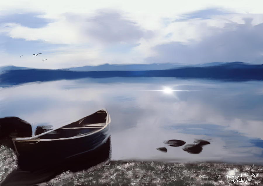 Tranquility on Yellowstone Lake by Michael Hodgson Tranquility on Yellowstone Lake by Michael Hodgson