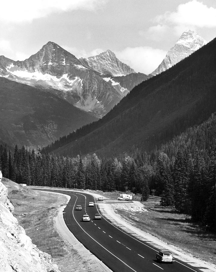 Trans-Canada Highway Photograph by Underwood Archives