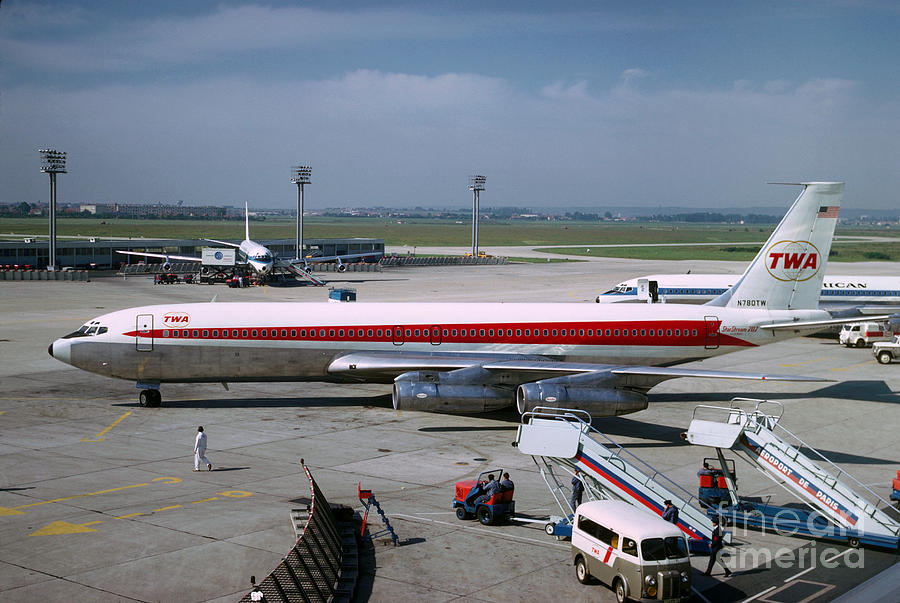 Trans World Airlines TWA Boeing 707 N780TW Photograph by Wernher Krutein