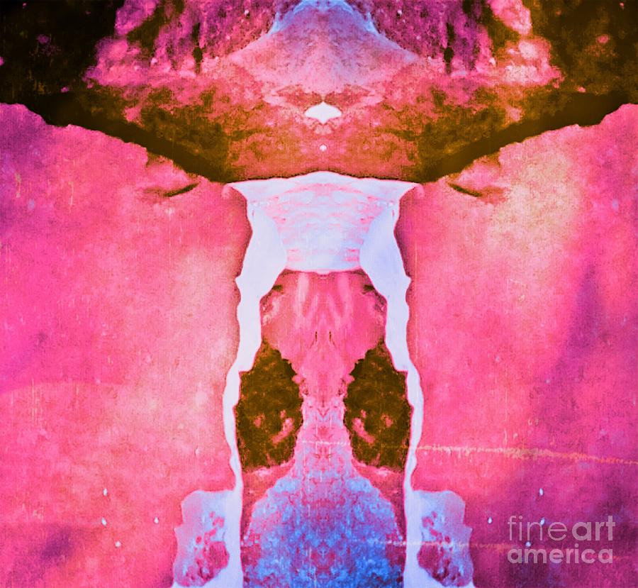 Transcend - Pink Digital Art