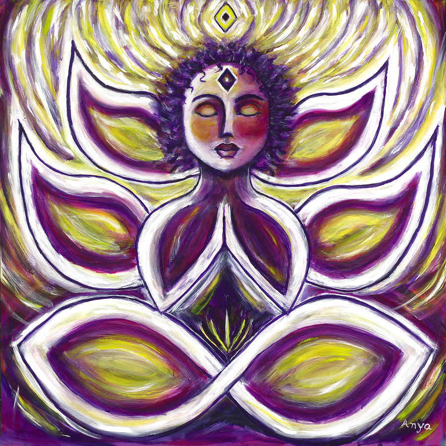 Transcendence Painting by Anya Heller
