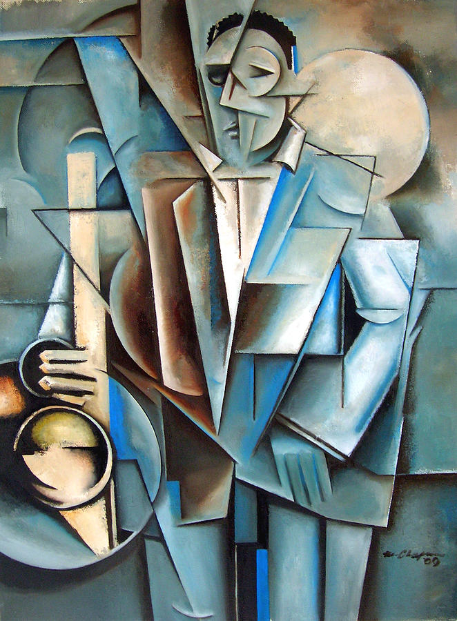 Jazz Painting - Transfiguration by Martel Chapman