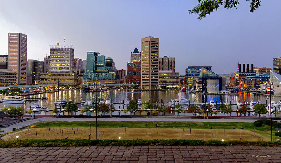 Baltimore Photograph - Transformation At Dusk by Brian Wallace
