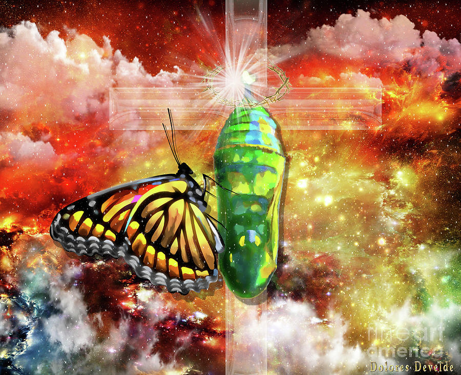 Transformed by The Truth Digital Art by Dolores Develde